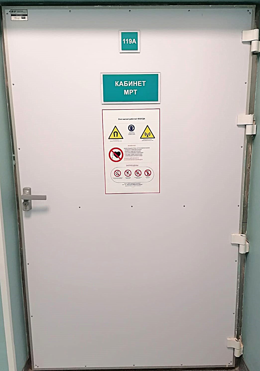 Дверь МРТ Омич-5