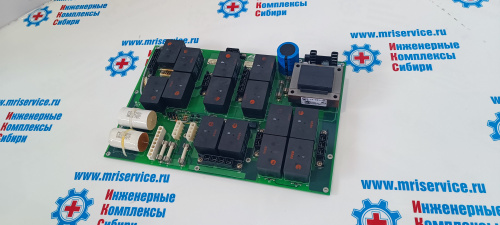 The board with transformers of the lower deck of the RF amplifier(Плат с трансформат ниж.деки рч усилителя)